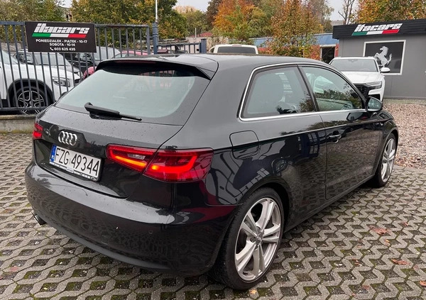 Audi A3 cena 46900 przebieg: 169000, rok produkcji 2013 z Góra małe 466